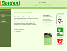 Tablet Screenshot of bordan.org